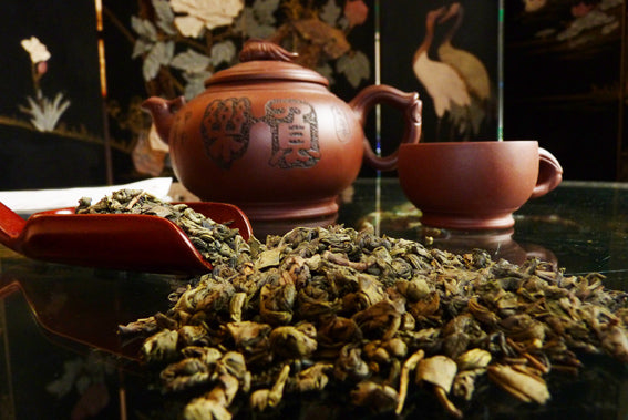 China Grüner Tee - Spezial Gunpowder "Temple of Heaven"