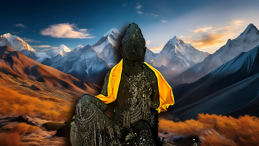 Traditioneller Tibetischer Khatag / Khata (ཁ་བཏགས)  – Der Schal des Glücks & Segens