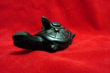 Räucherstäbchenhalter - Schildkröten schwarz